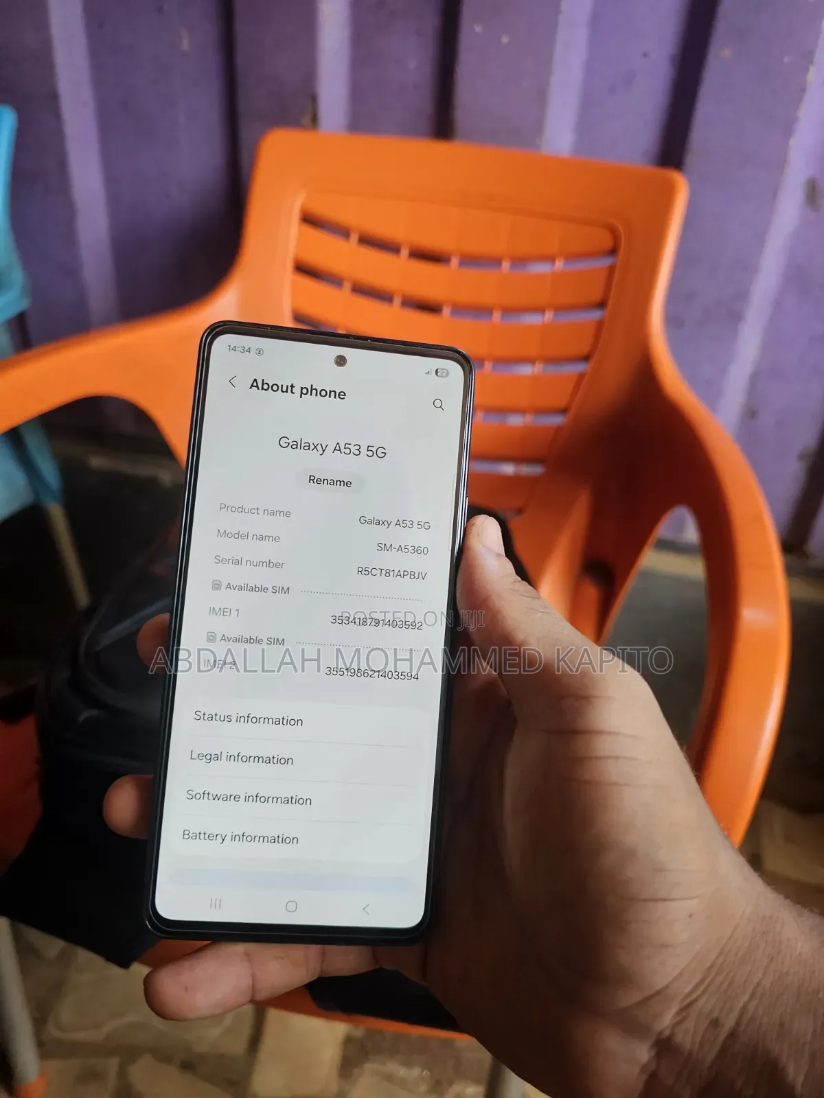 Samsung Galaxy A53 5G 128 GB White