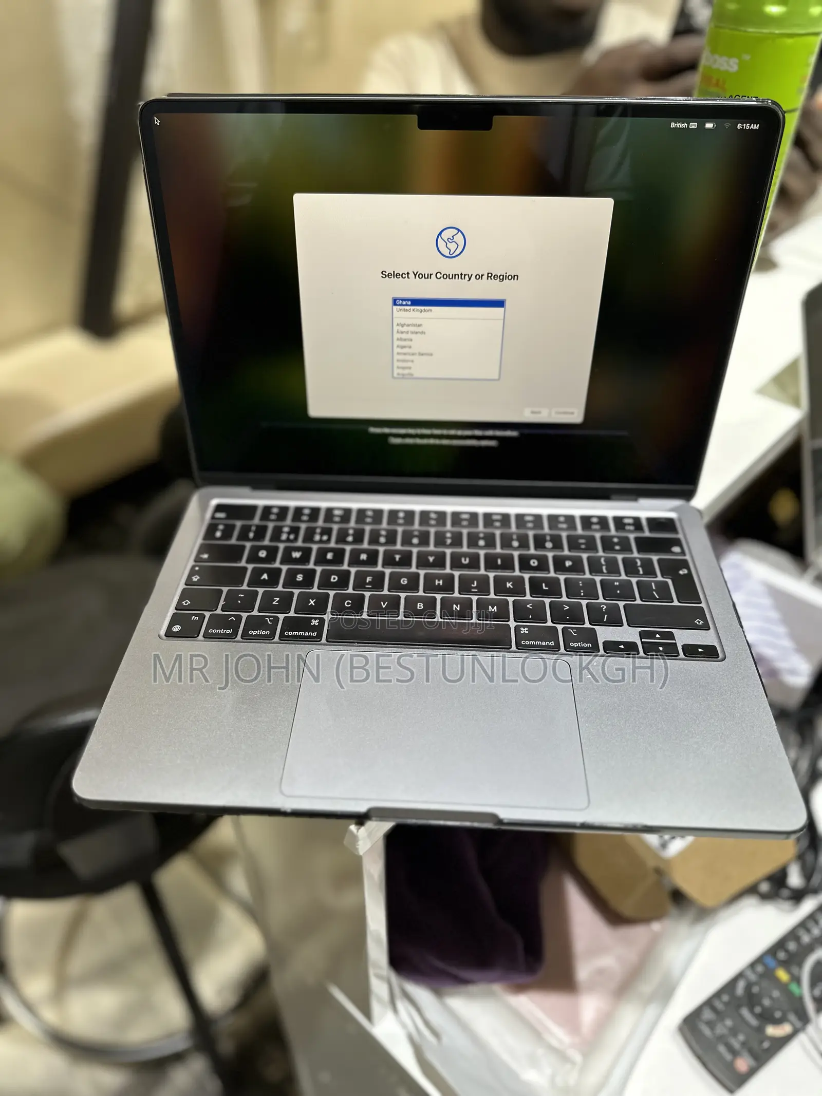 Laptop Apple MacBook Air 2024 M3 16GB Apple M3 SSD 256GB