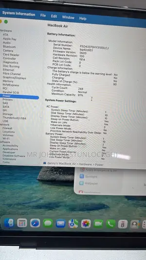 Laptop Apple MacBook Air 2024 M3 16GB Apple M3 SSD 256GB