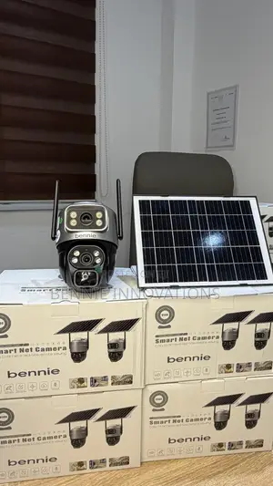 2 Lens 4g/Wifi Solar Camera Indoor/Outdoor