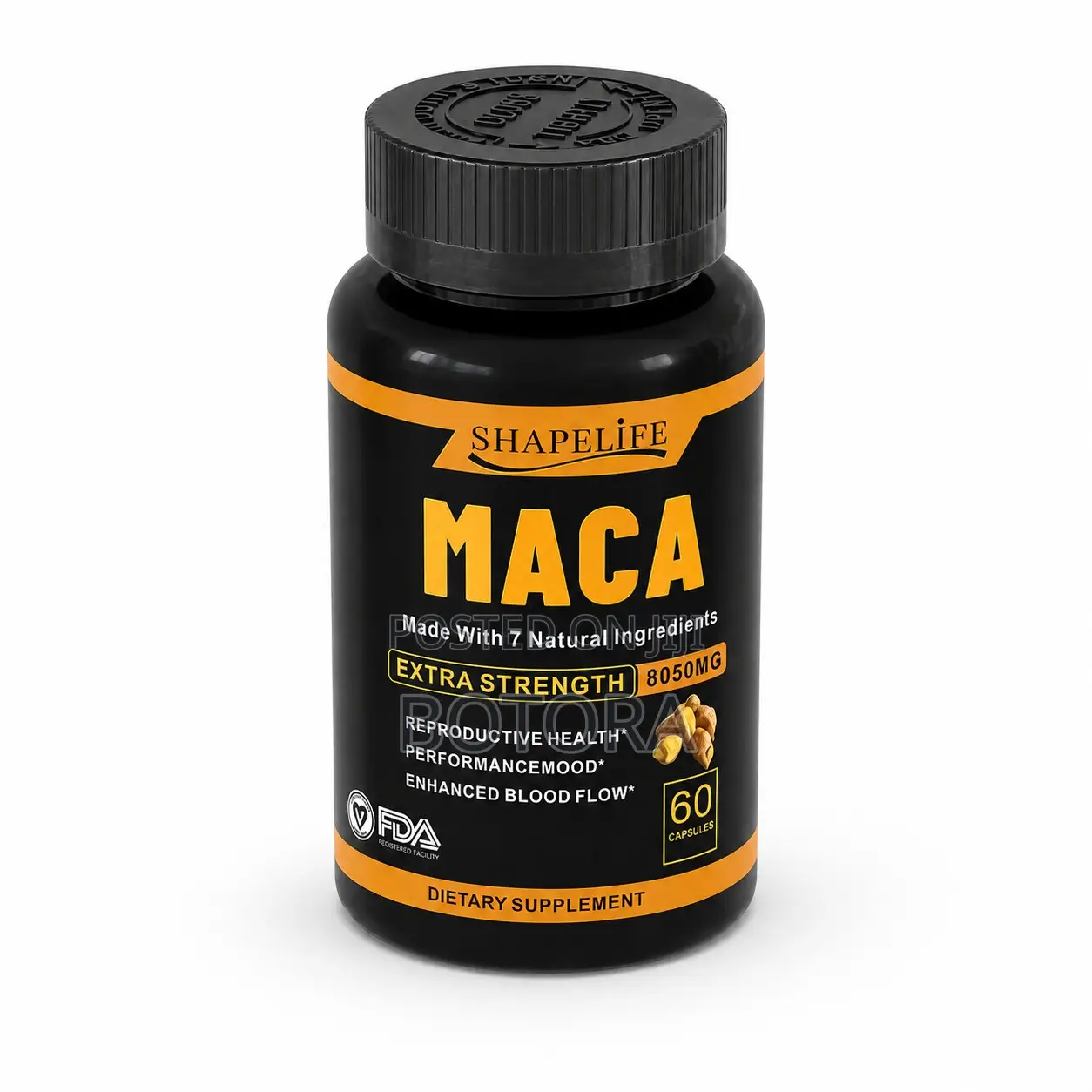 Pure Black Maca Root Capsules Are a Natural Male Enhancement