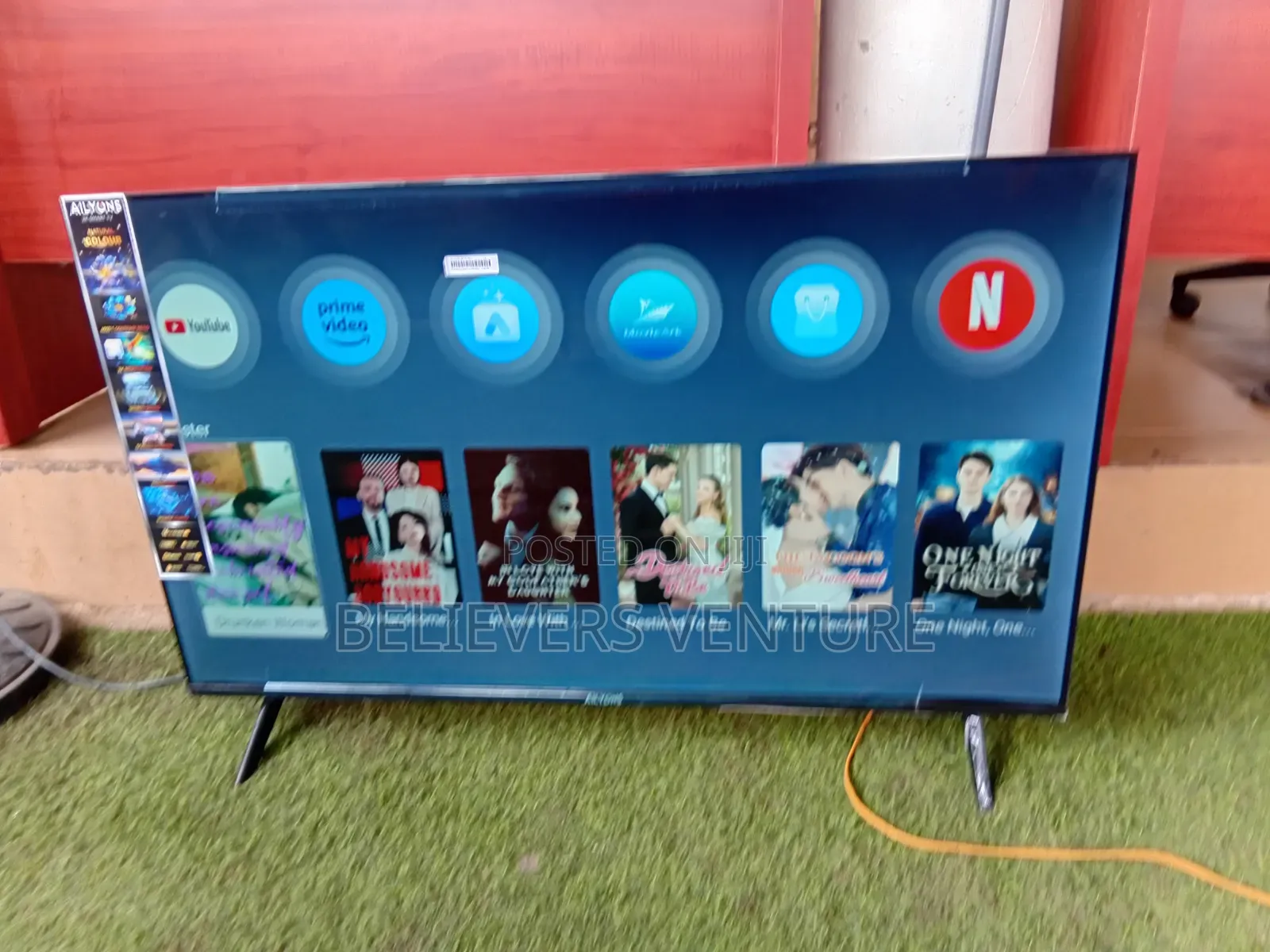 ALLYONS 43-Inch Smart LED TV – Full HD WiFi Android