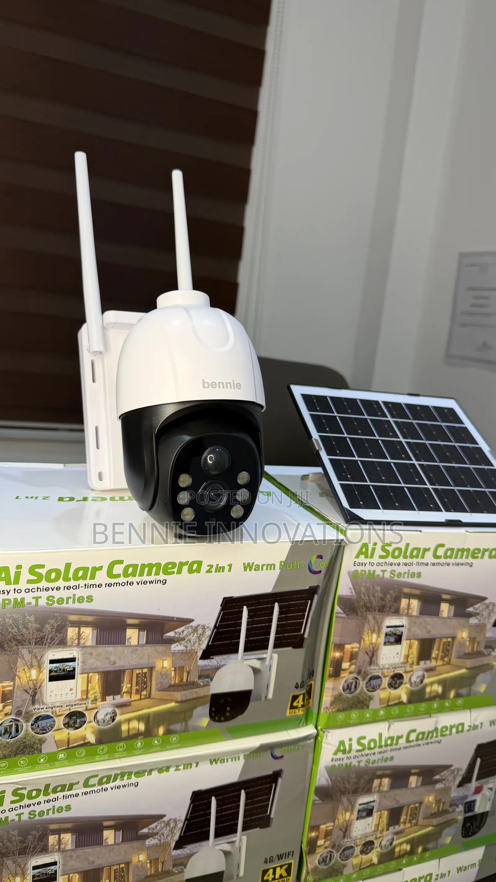 New AI Solar Surveillance Camera 4g/Wifi Outdoor/Indoor 2026