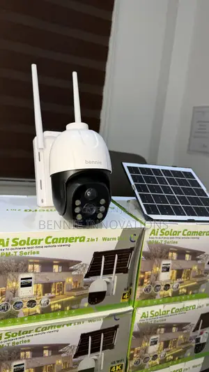 New AI Solar Surveillance Camera 4g/Wifi Outdoor/Indoor 2026