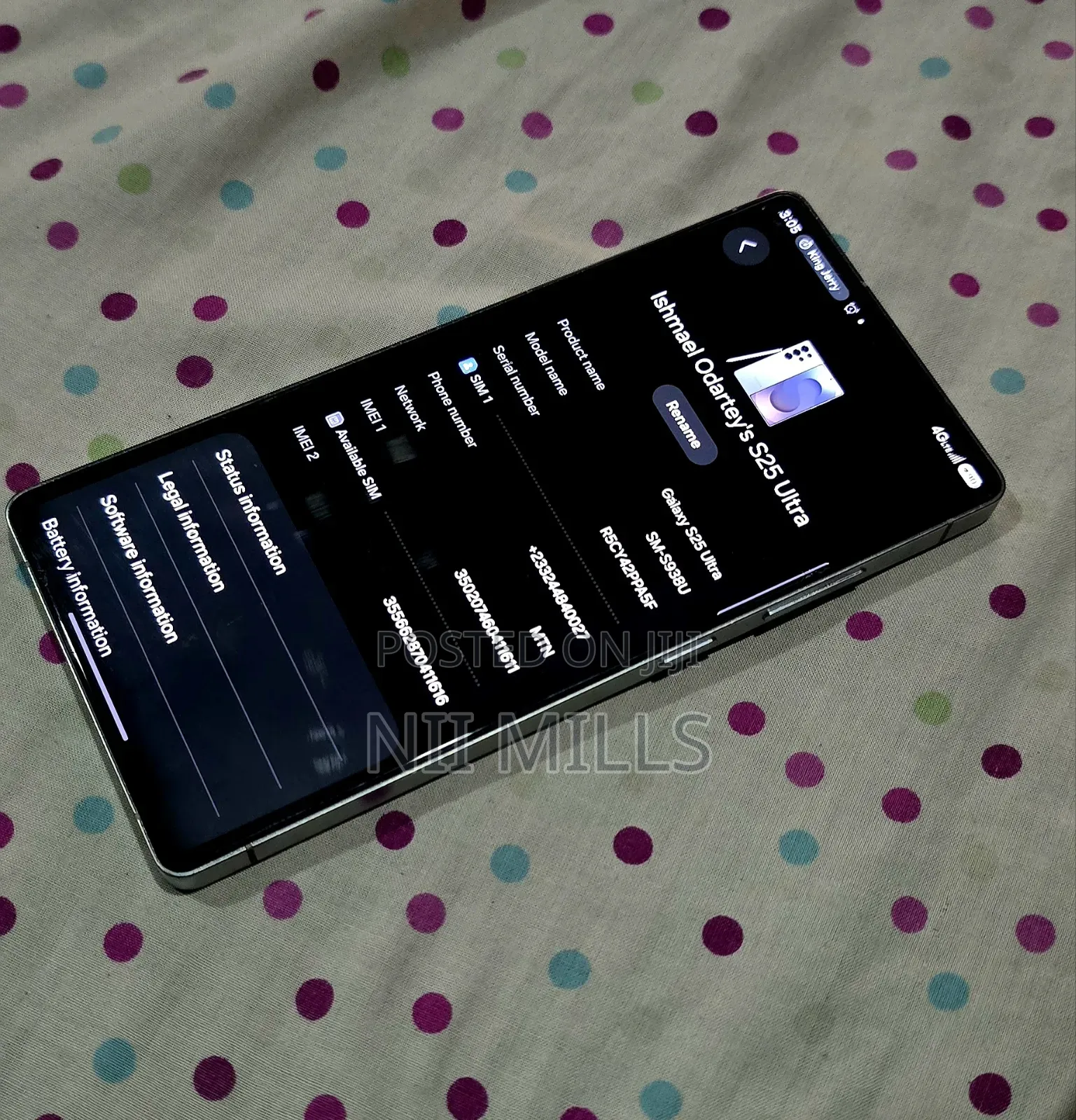 Samsung Galaxy S25 Ultra 512 GB Gray
