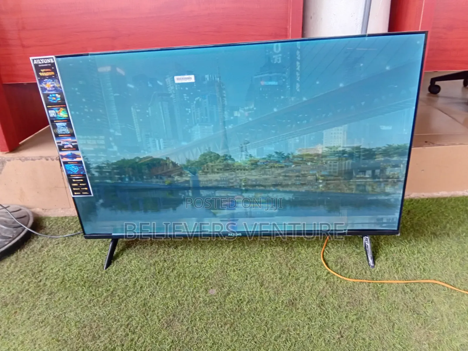 ALLYONS 43-Inch Android Smart TV – Full HD LED Television