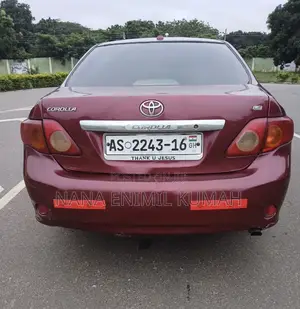 Toyota Corolla 2010 Red