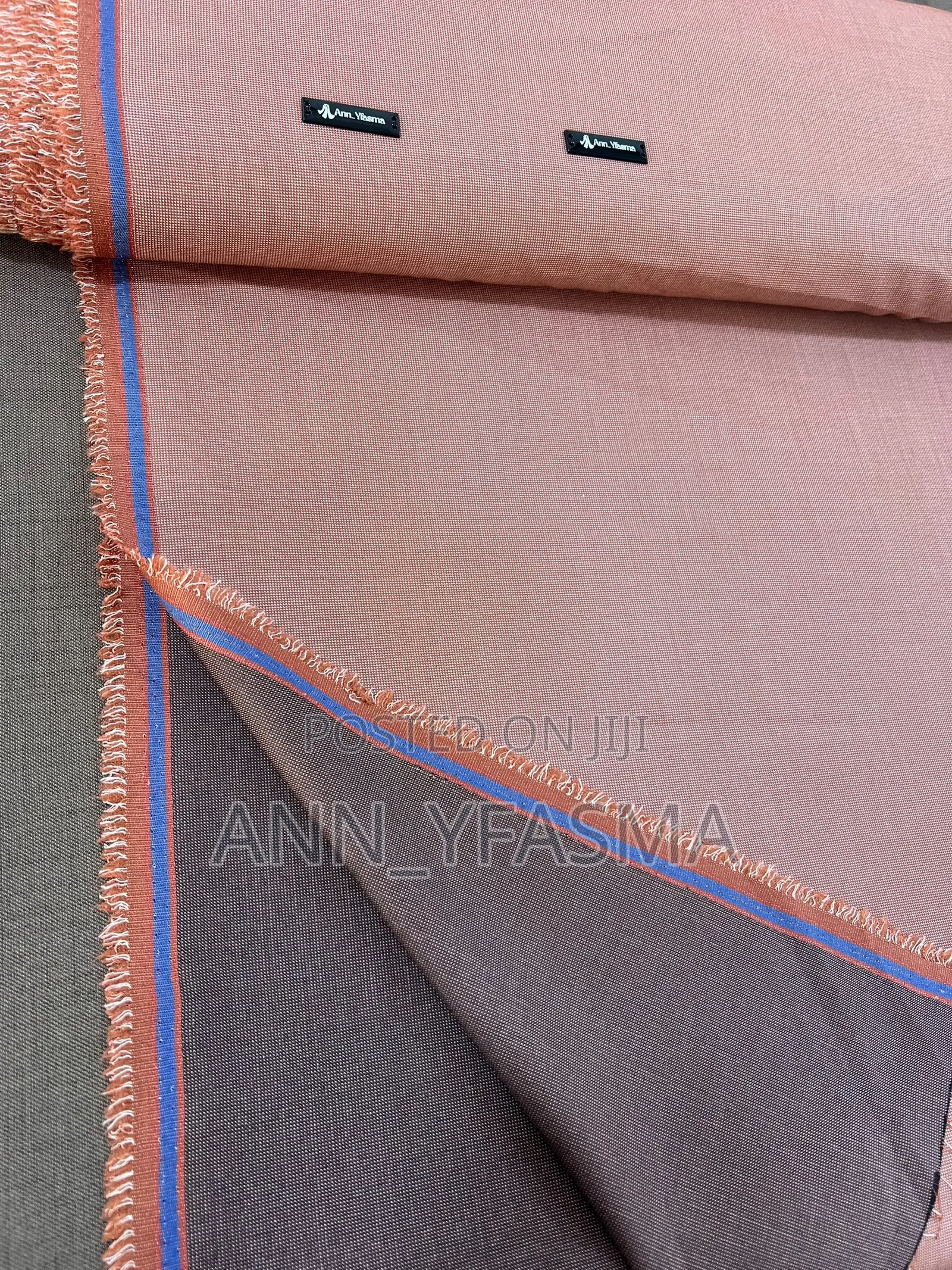 Chambray or Worsted Suit Fabric