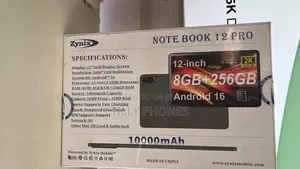 New Tablet 256 GB Black