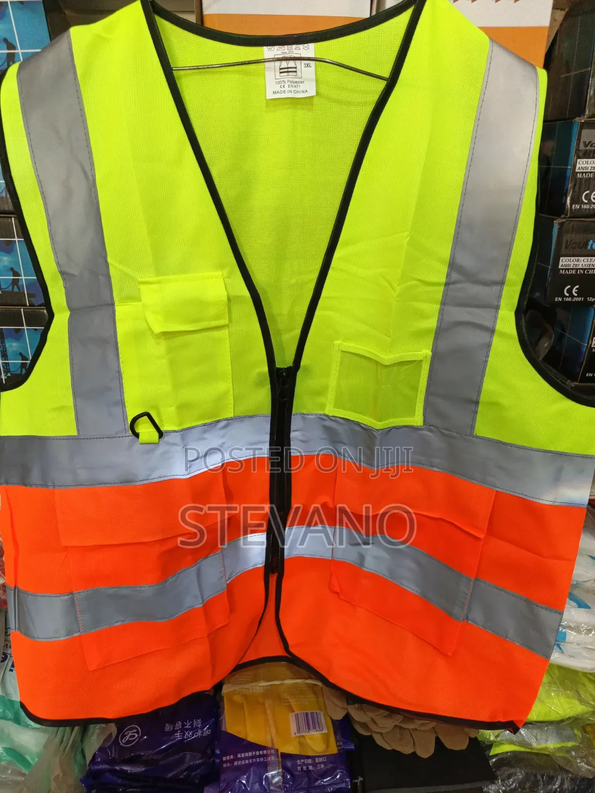 4 Pocket Reflective Vest