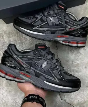 New Balance 1906R Black Grey Red Sneakers | Unisex Running Shoes