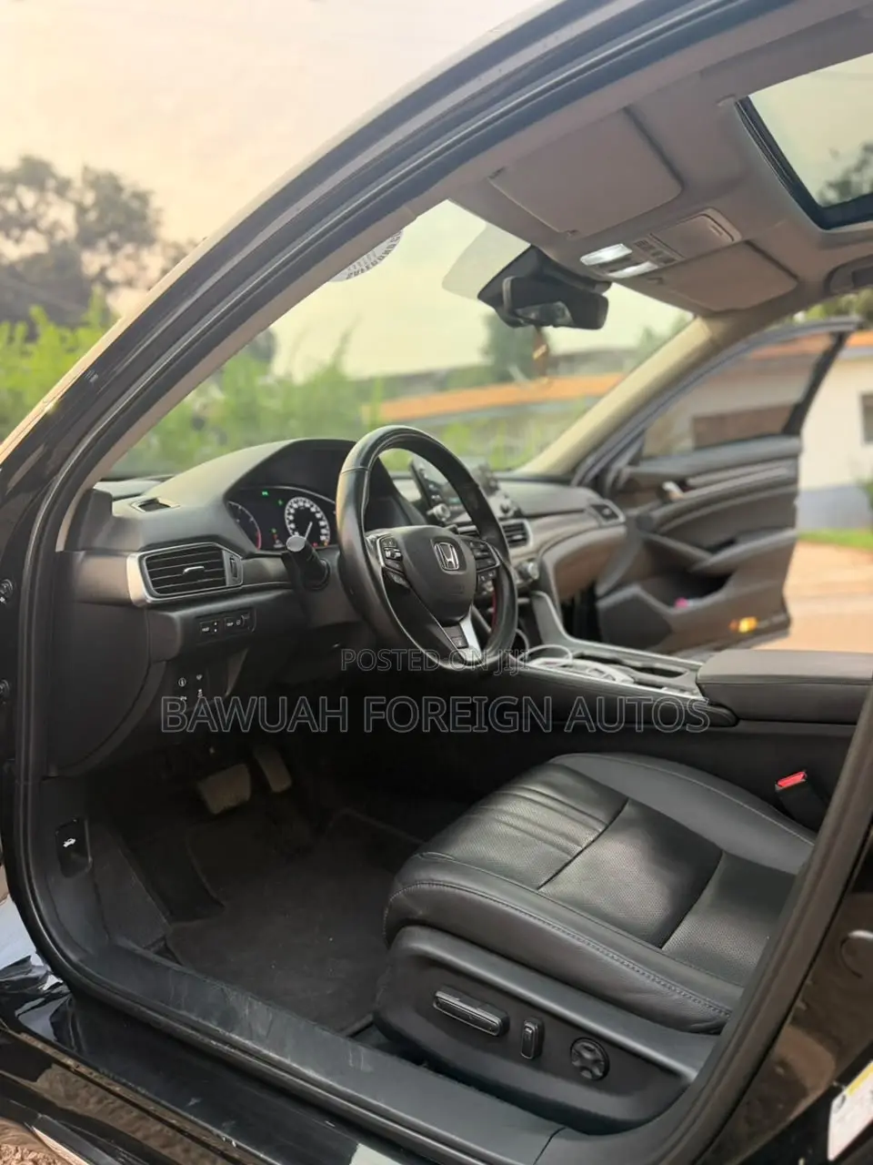 Honda Accord Sport (2.0L 4cyl Turbo 10A) 2019 Black