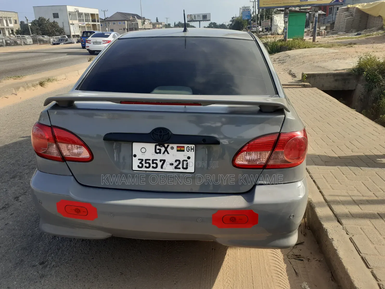 Toyota Corolla 2008 Gray