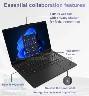 New Laptop Lenovo ThinkPad T14 16GB Intel Core Ultra 7 SSD 512GB