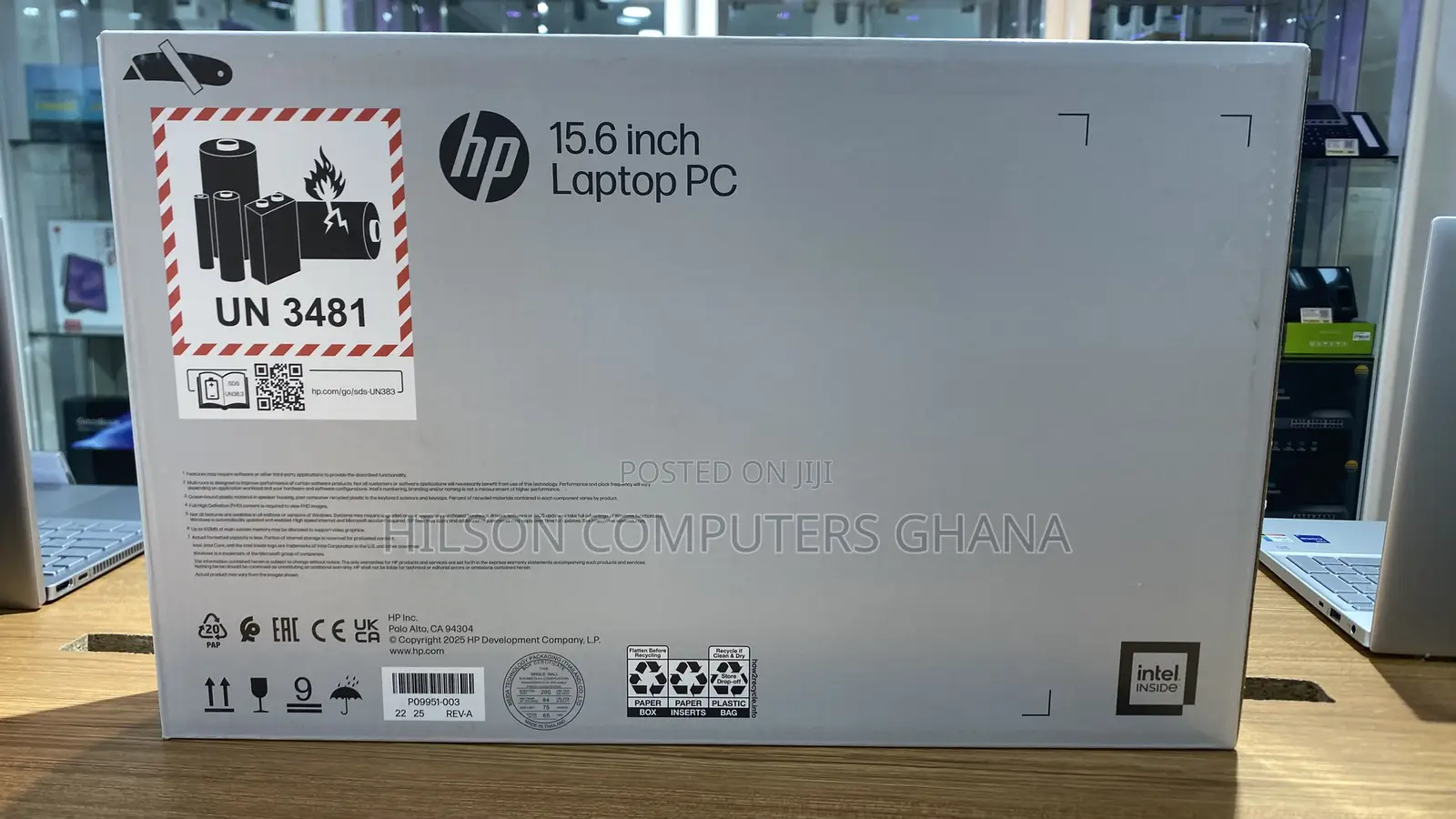 New Laptop HP 8GB Intel Core i3 SSD 256GB