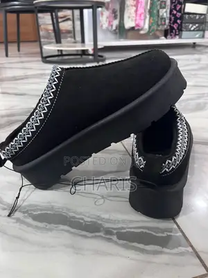 Stylish Platform Loafers – Black Brown