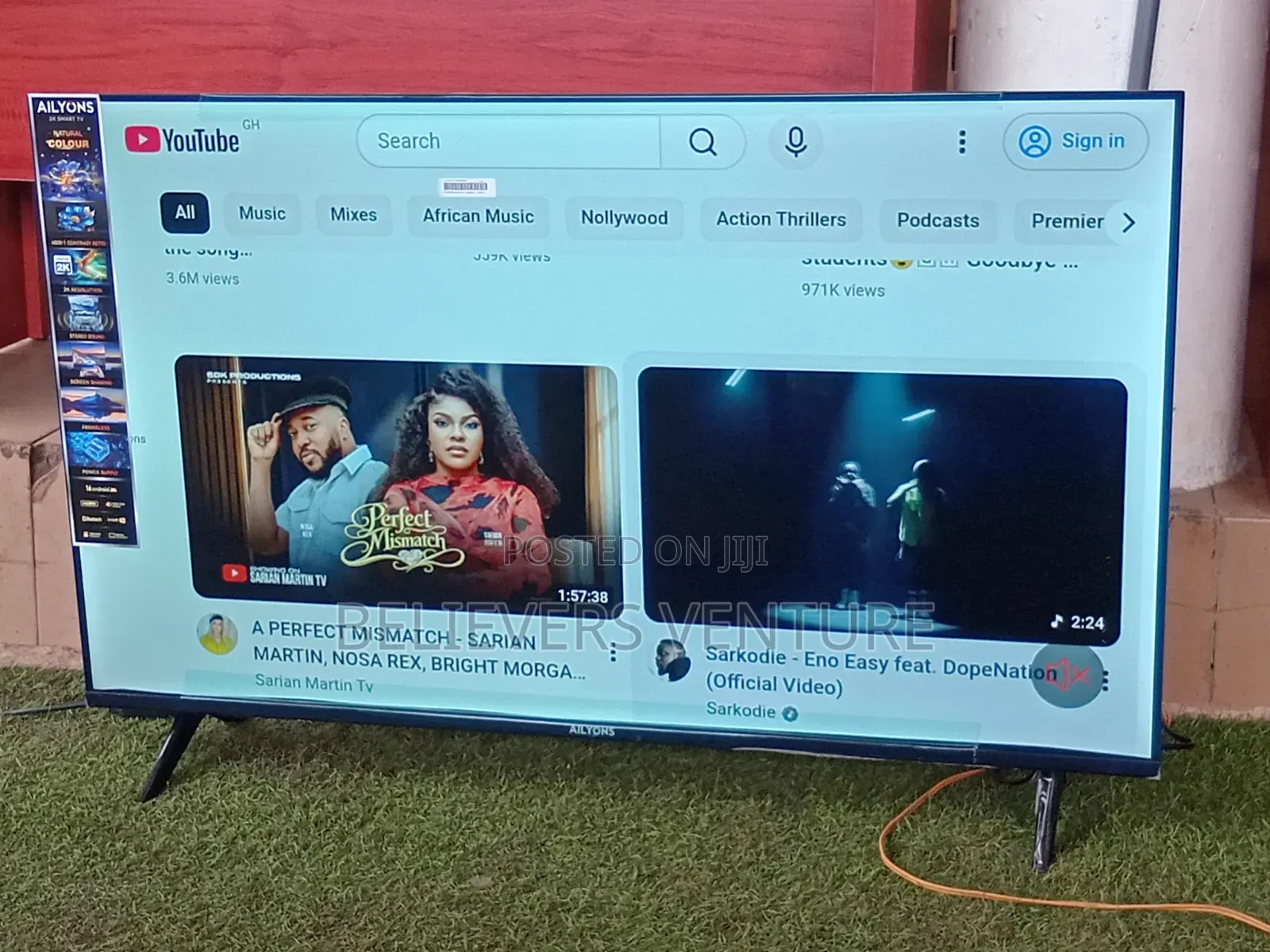ALLYONS 43-Inch Full HD Smart Television – Entertainment Redefined