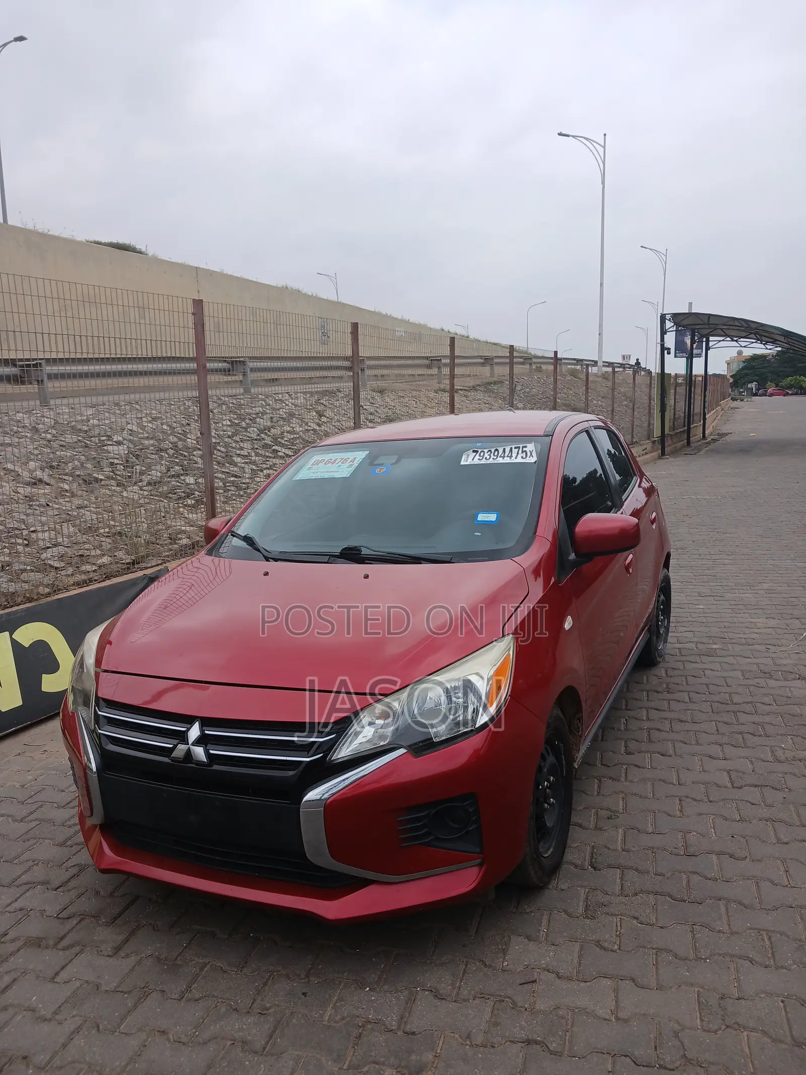 Mitsubishi Mirage 2021 Red