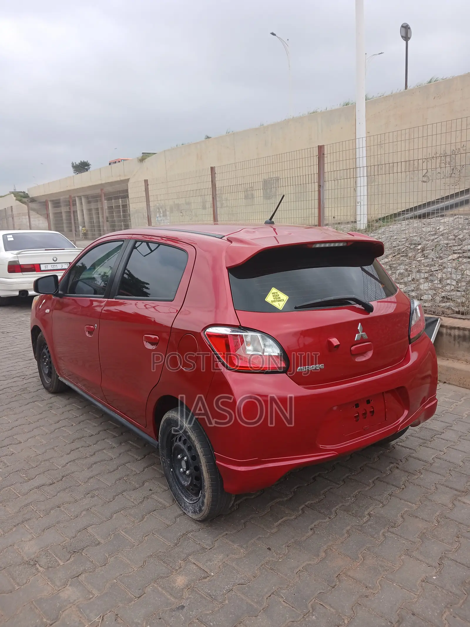 Mitsubishi Mirage 2021 Red