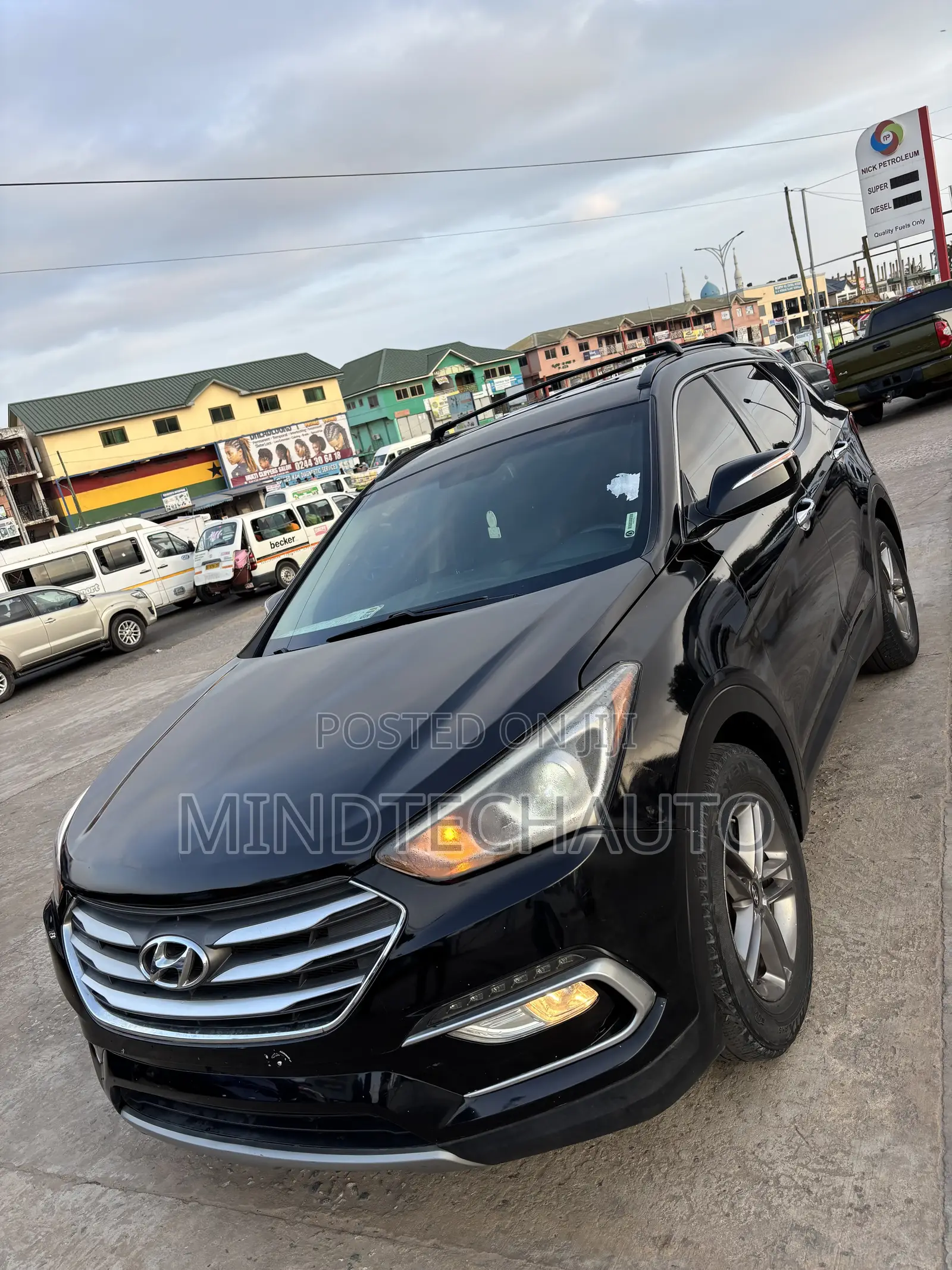 Hyundai Santa Fe SE Ultimate AWD 2018 Black