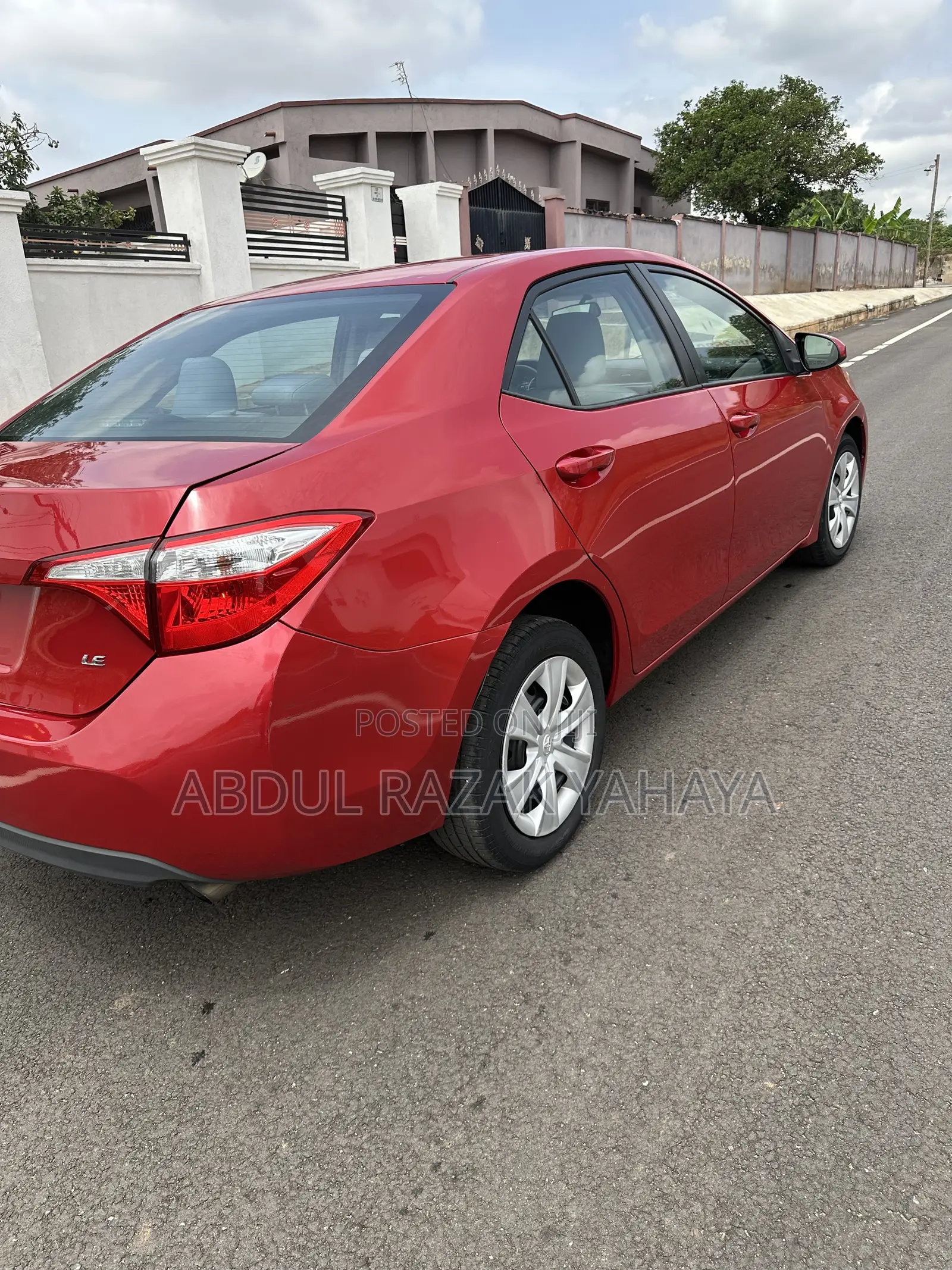 Toyota Corolla 2016 Red