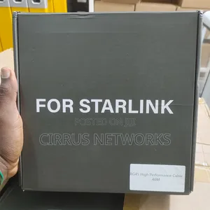 46 Meter Starlink High Performance Gen2 Power Supply to Ethernet Cable