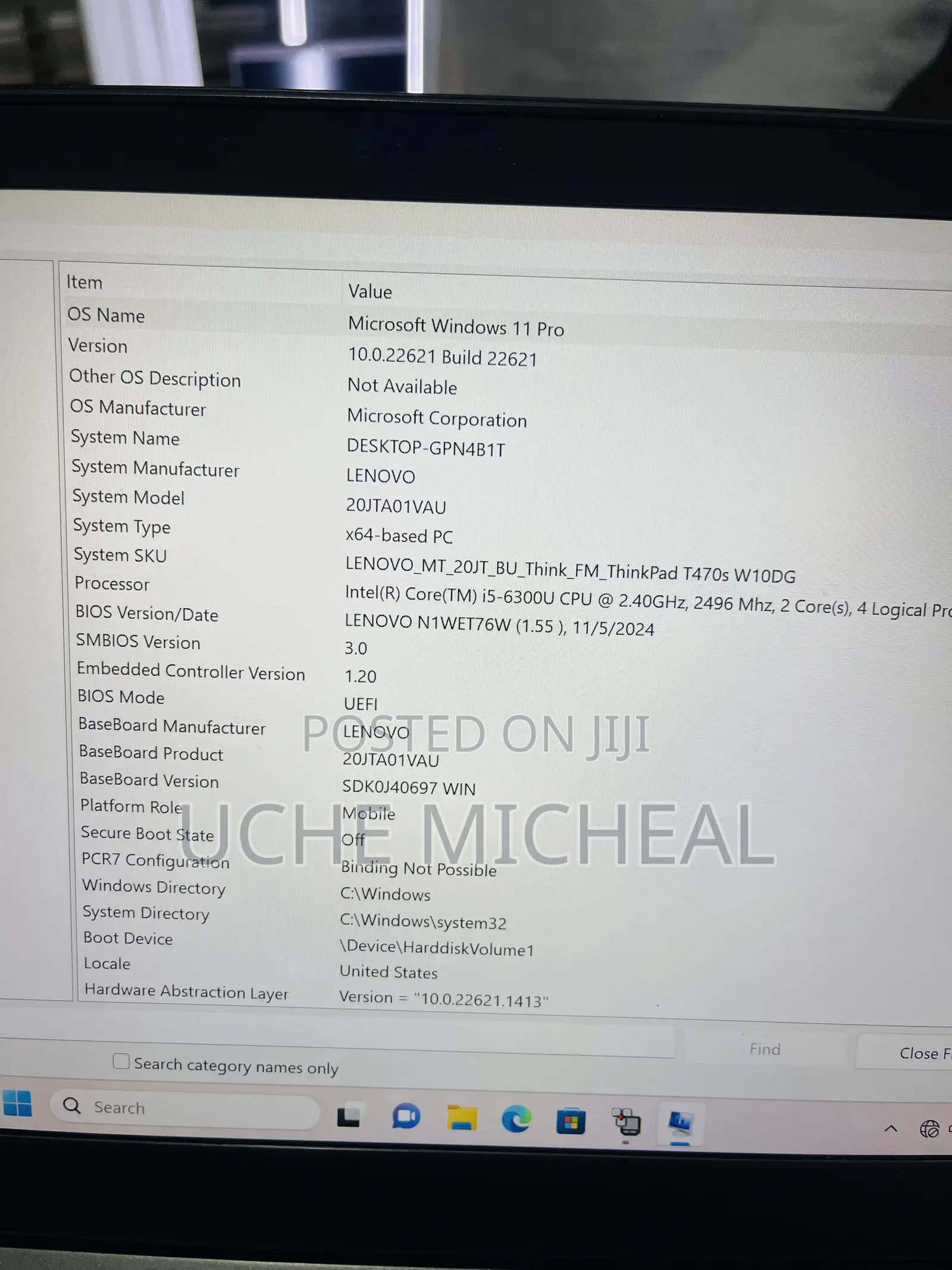 Laptop Lenovo ThinkPad T460s 8GB Intel Core i5 SSD 256GB