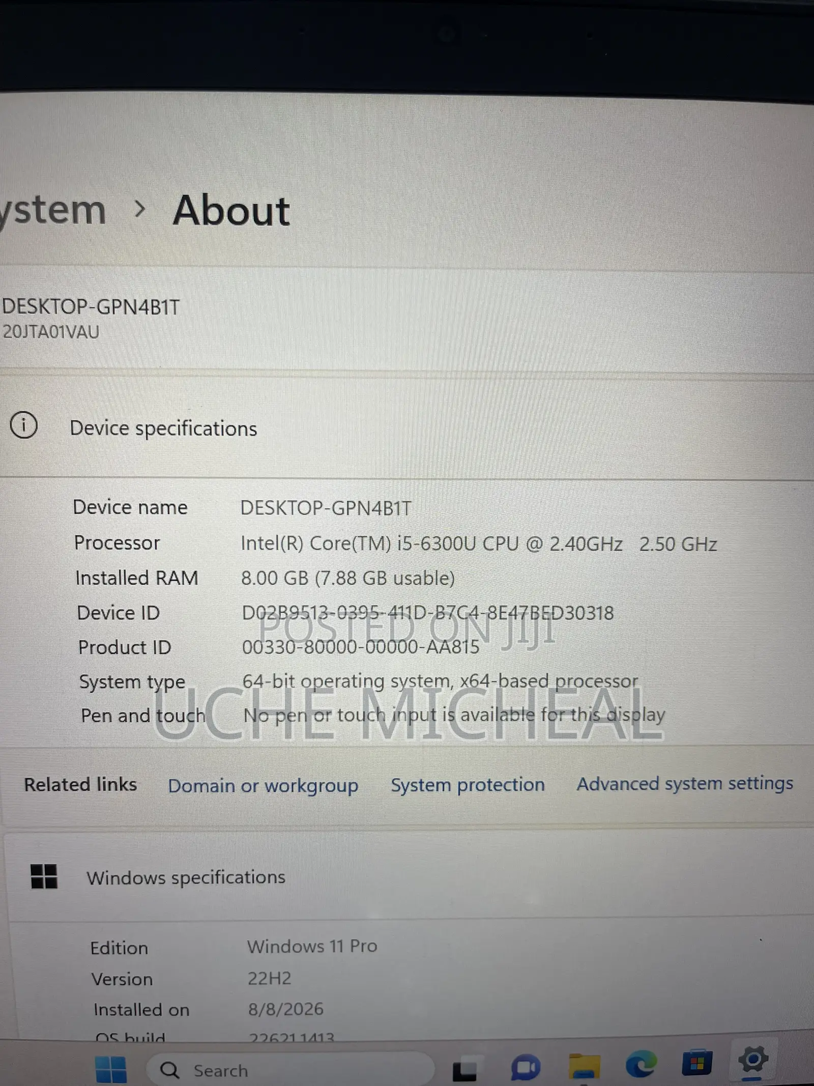 Laptop Lenovo ThinkPad T460s 8GB Intel Core i5 SSD 256GB