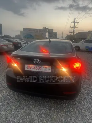 Hyundai Elantra 2015 Black