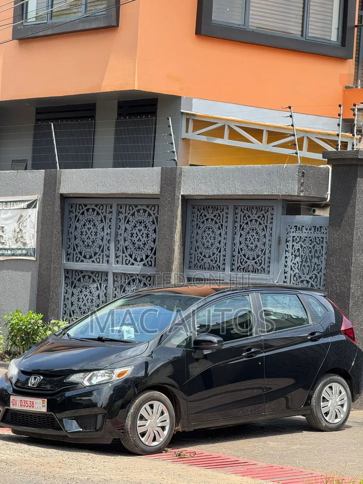 Honda Fit 2017 Black