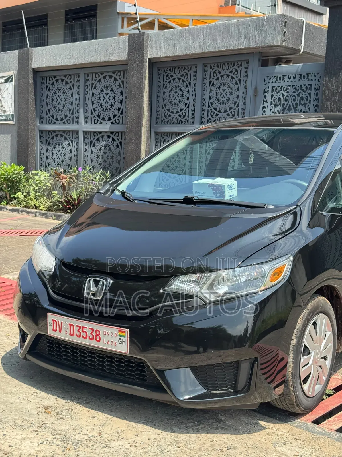 Honda Fit 2017 Black