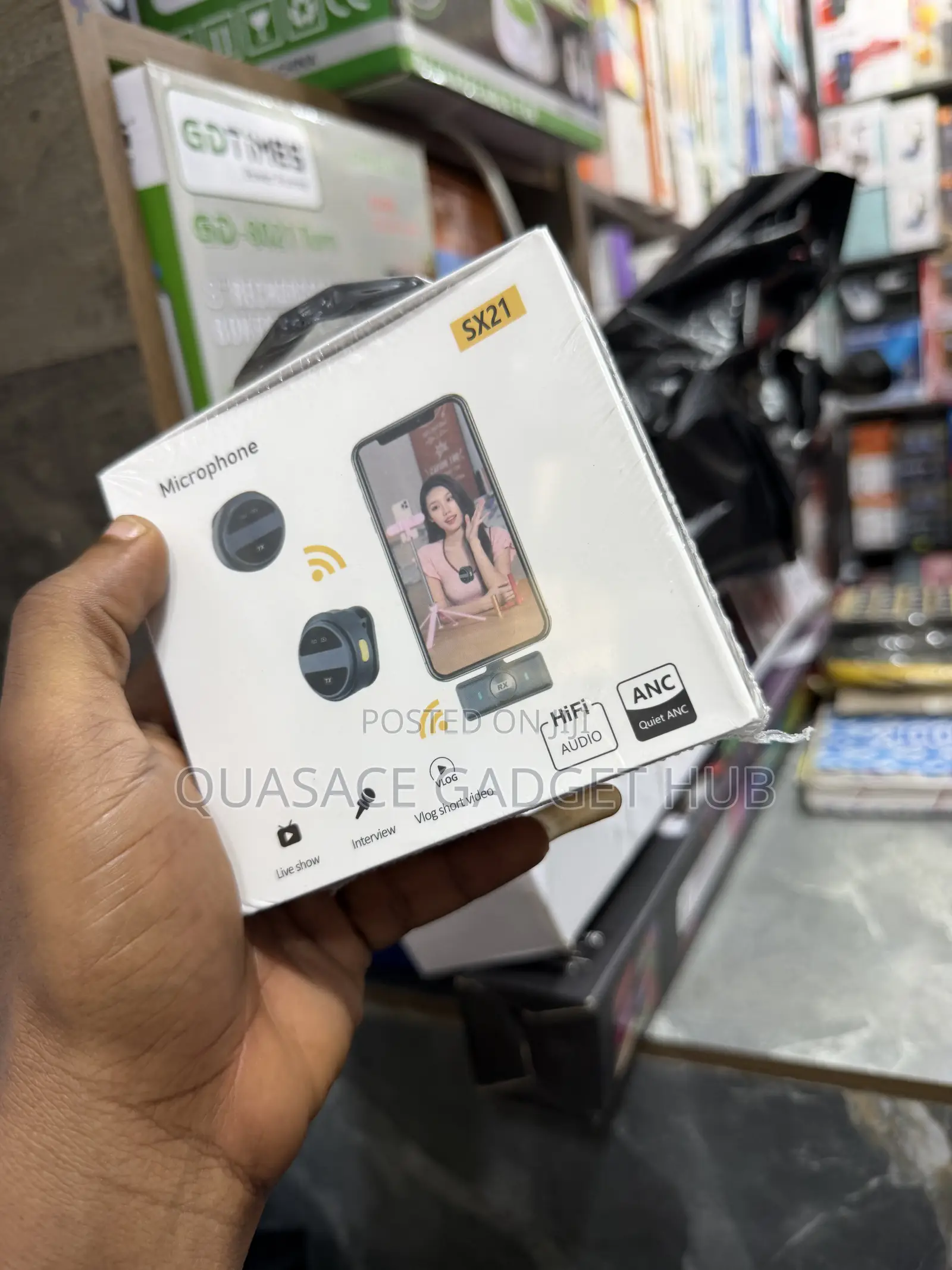 Bluetooth Button Microphone