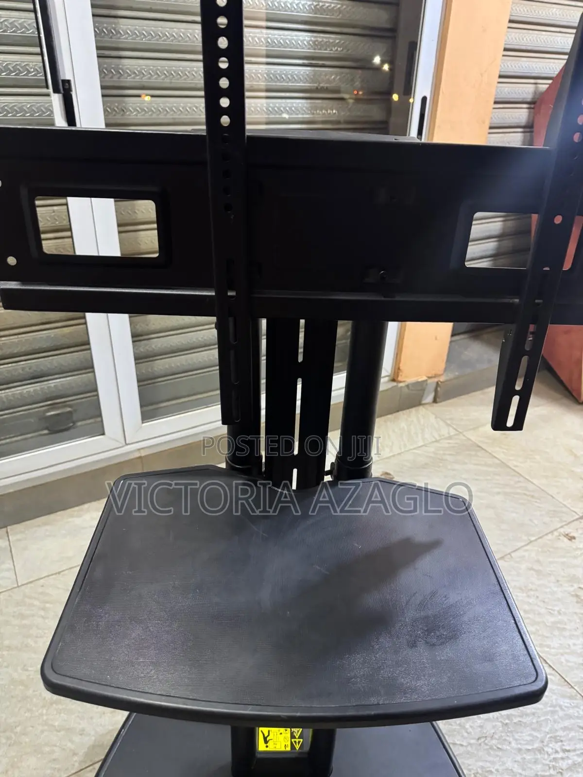Mobile TV Cart Stand With Wheels