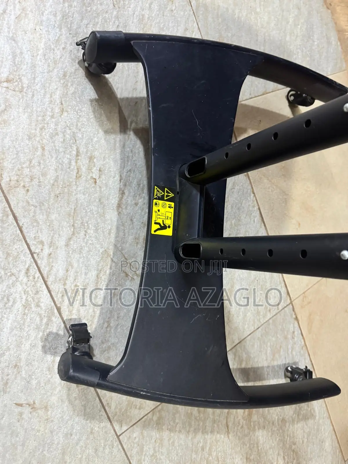 Mobile TV Cart Stand With Wheels