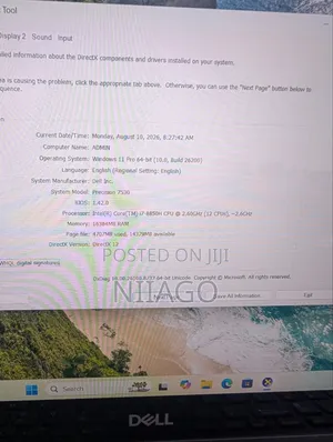Laptop Dell Latitude 7530 16GB Intel Core i7 SSD 256GB
