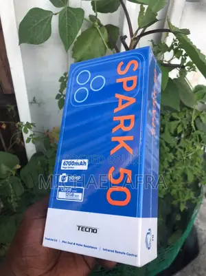 New Tecno Spark 50 128 GB Orange