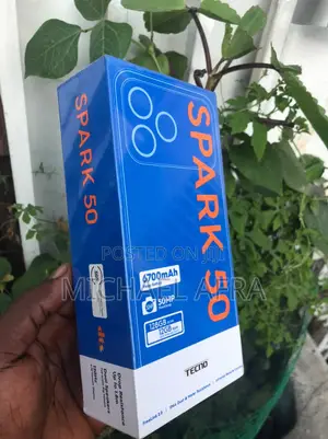 New Tecno Spark 50 128 GB Orange