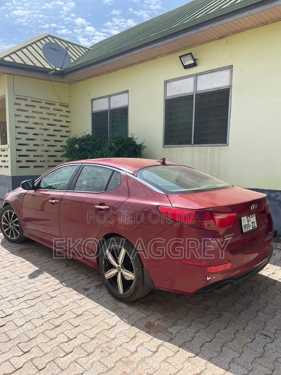 Kia Optima SX Turbo 4dr Sedan (2.0L 4cyl Turbo 6A) 2015 Red