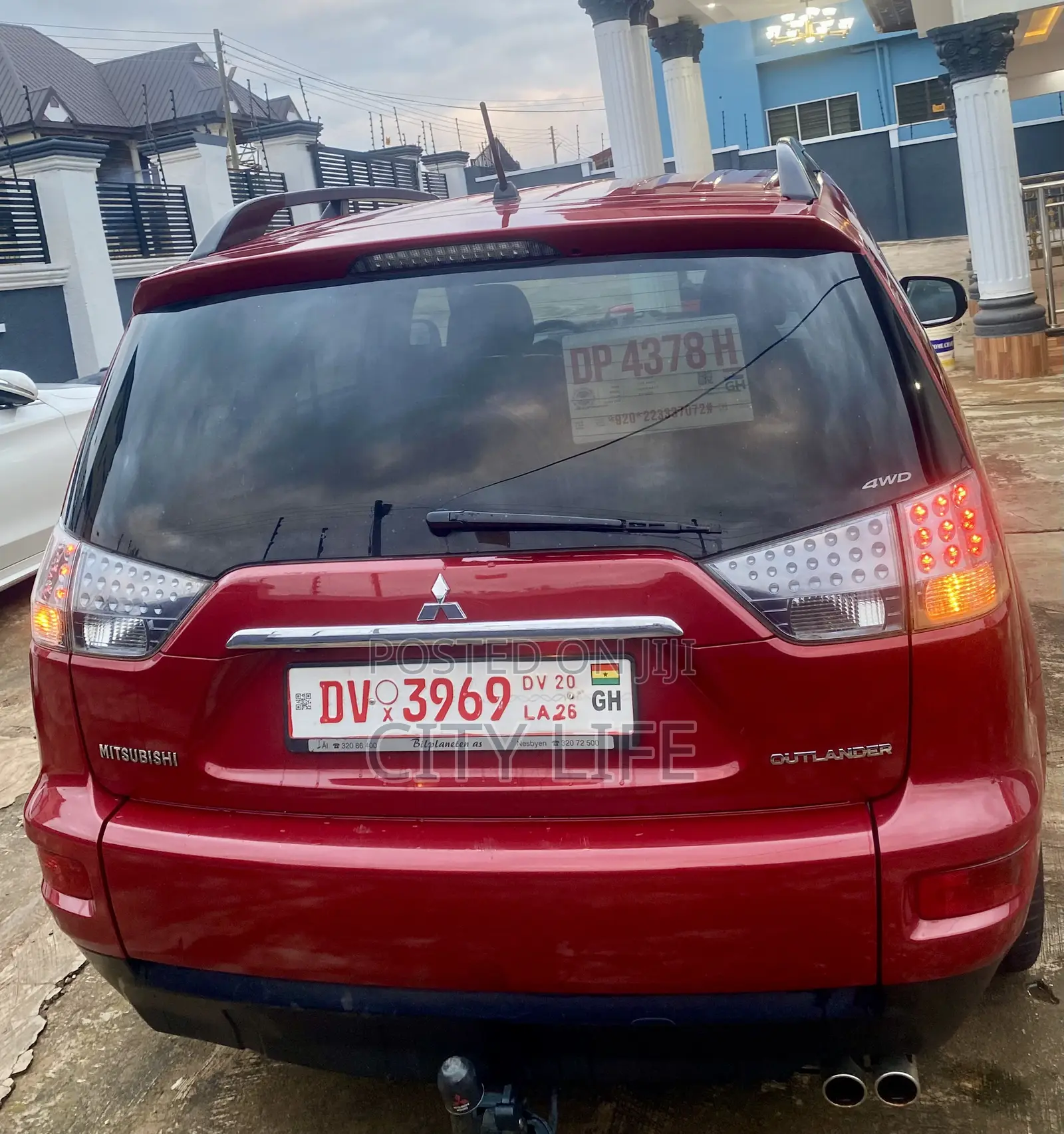 Mitsubishi Outlander SE FWD 2016 Red