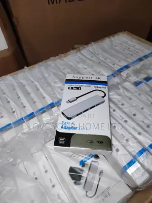 5-in-1 Type-C Hub Adapter — HDMI + 3× USB 3.0 + Type-C Port