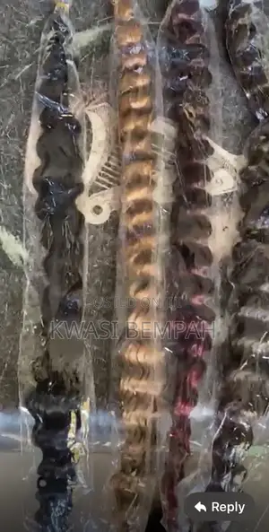 Bone Silk Deep Wave Braid Extensions