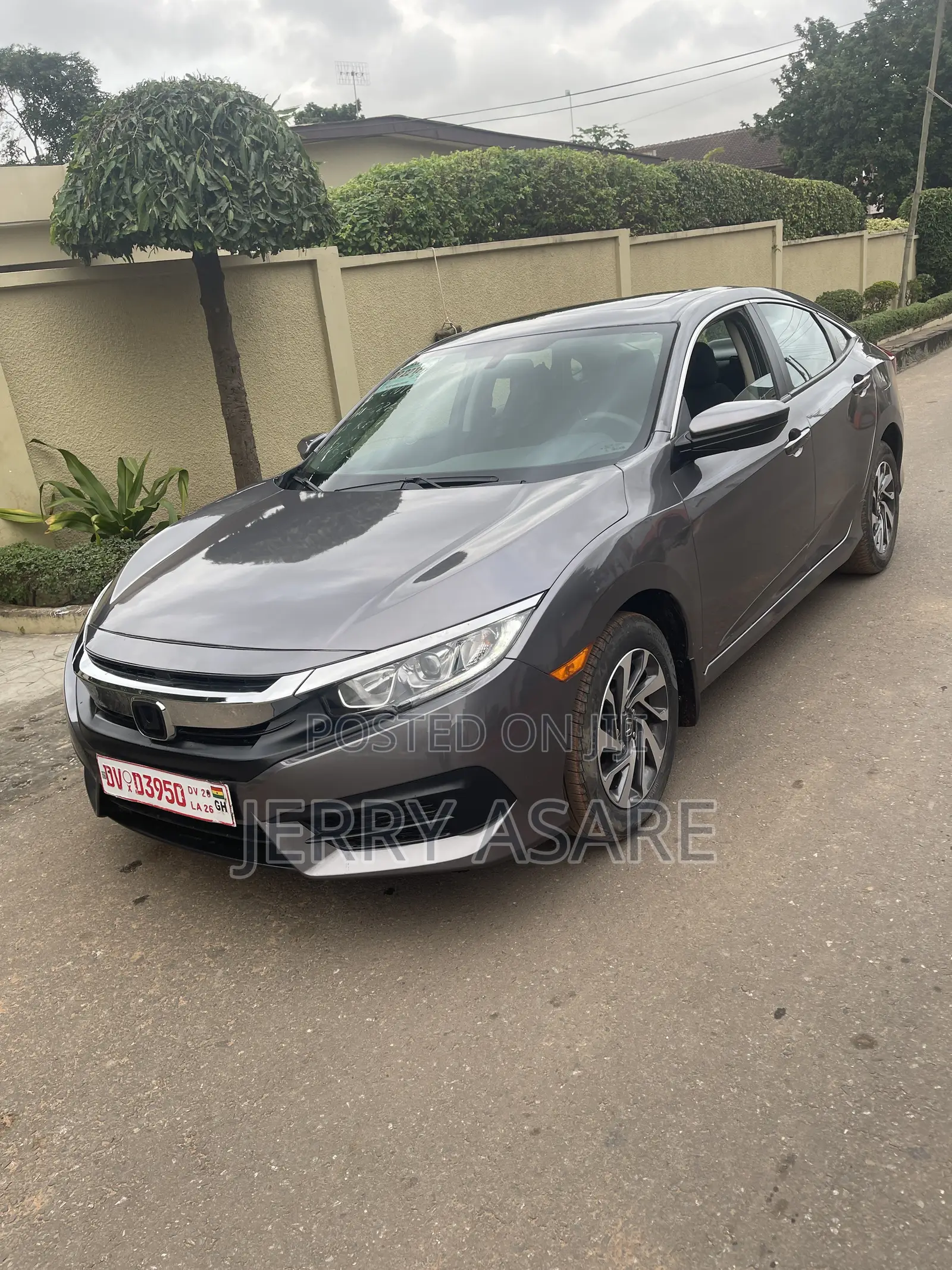 Honda Civic EX 4dr Sedan (1.5L 4cyl) 2016 Silver