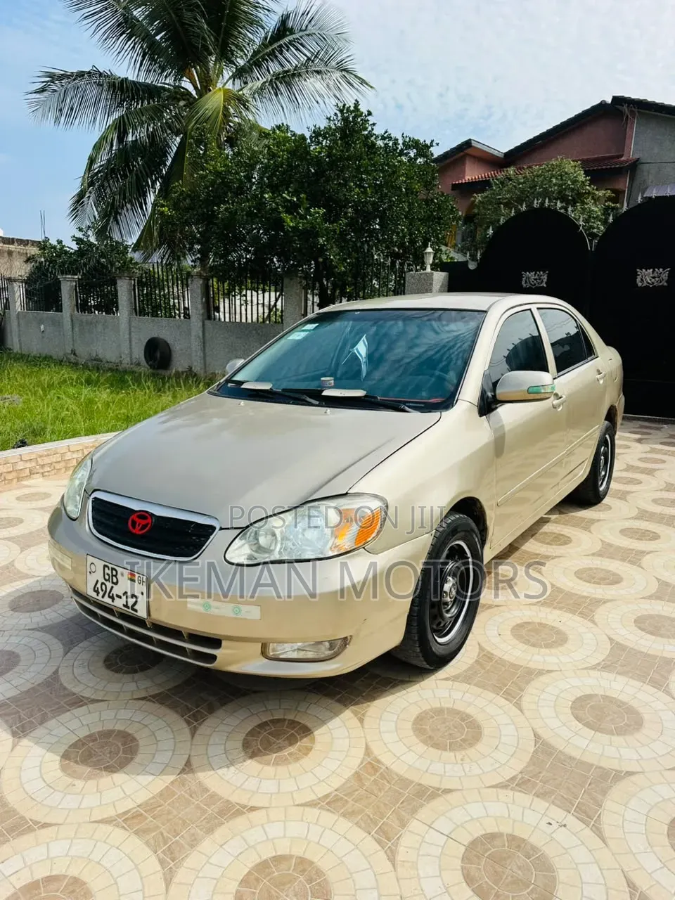 Toyota Corolla 2007 Gold