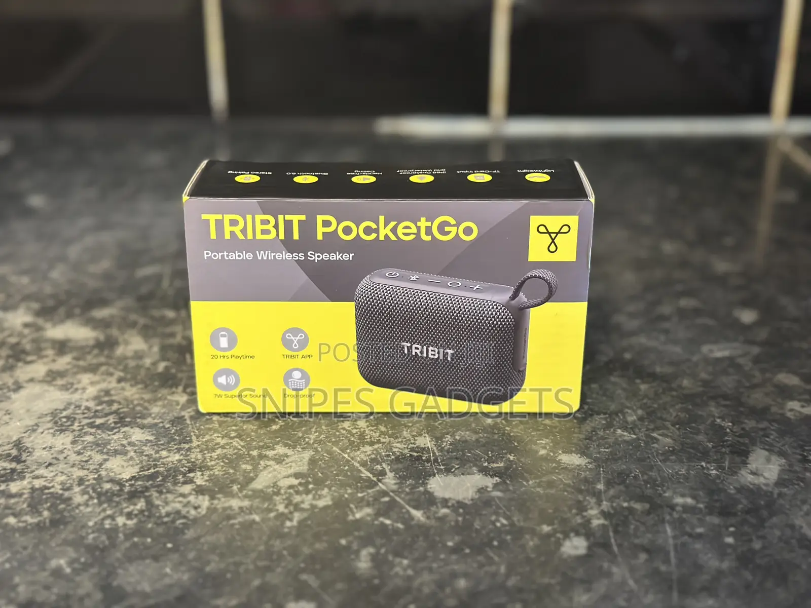 TRIBIT PocketGo Portable Bluetooth Speaker