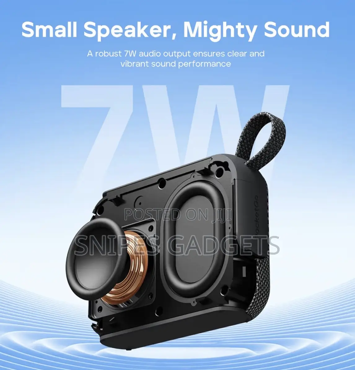 TRIBIT PocketGo Portable Bluetooth Speaker
