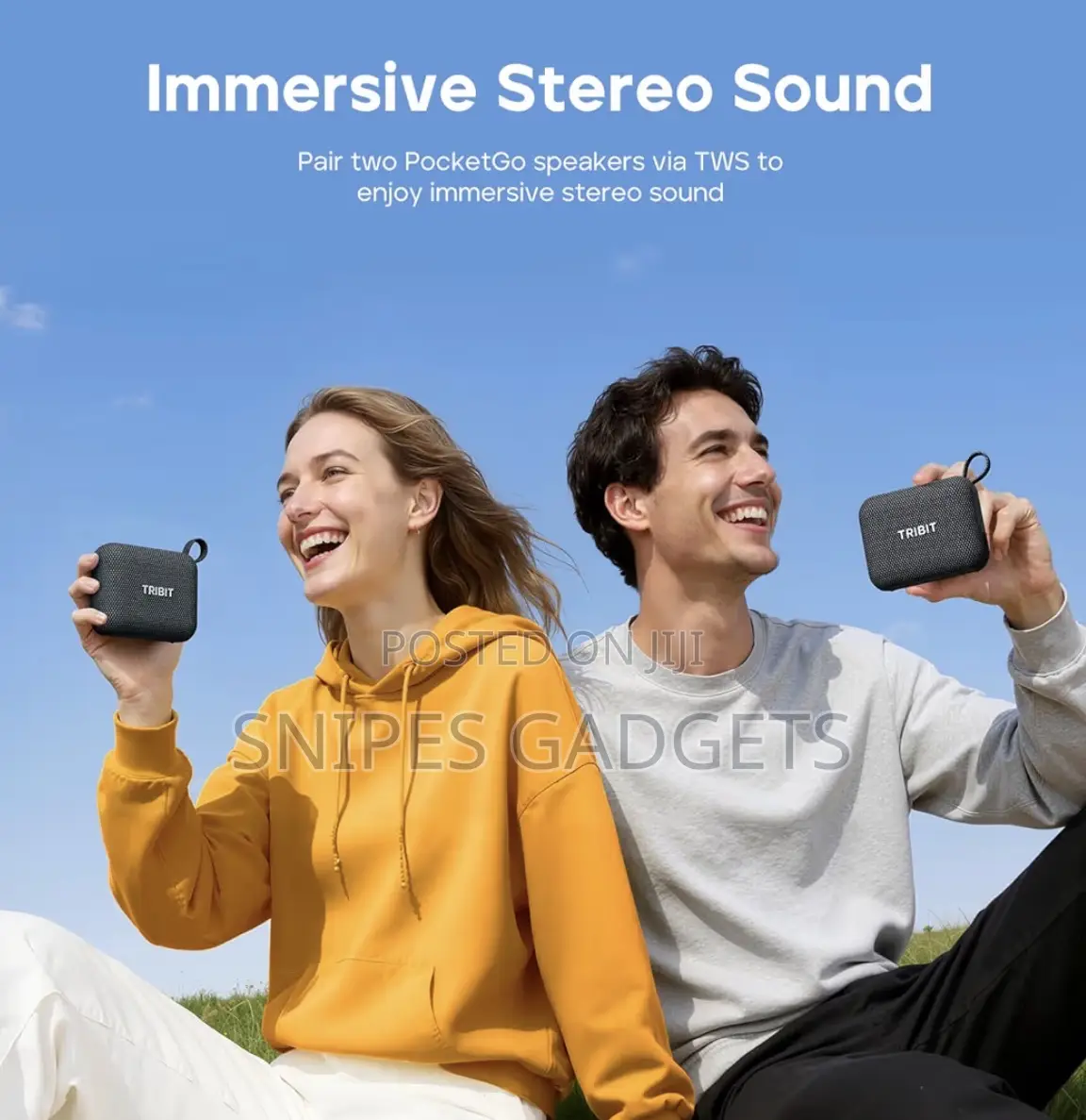 TRIBIT PocketGo Portable Bluetooth Speaker
