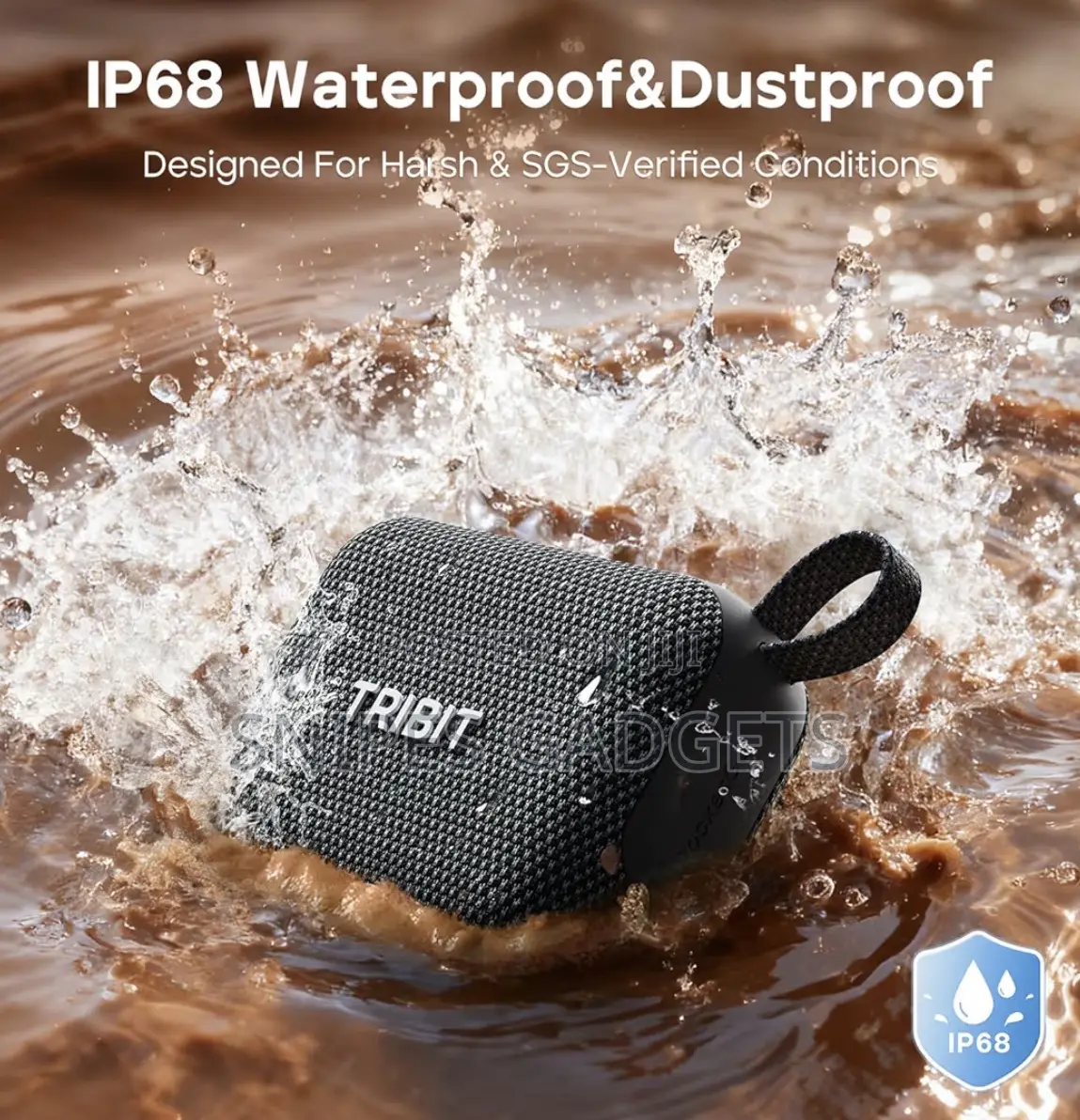 TRIBIT PocketGo Portable Bluetooth Speaker