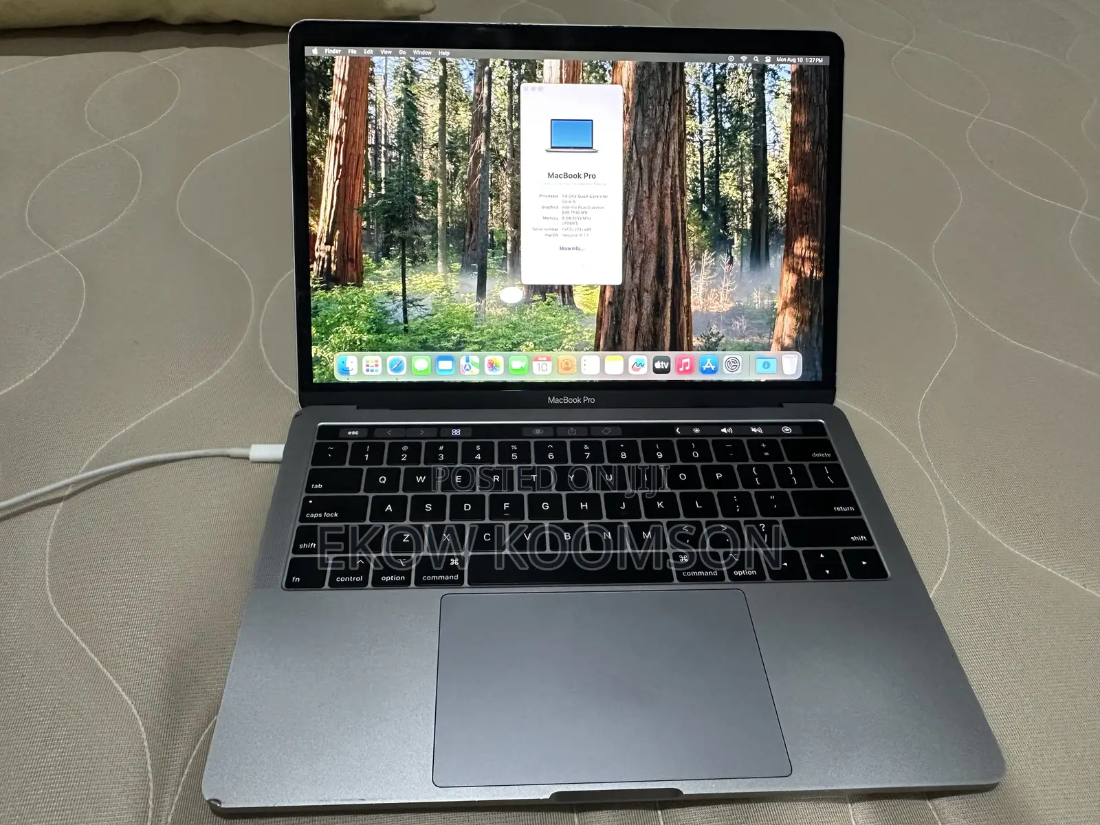 Laptop Apple MacBook Pro 2019 8GB Intel Core i5 SSD 128GB