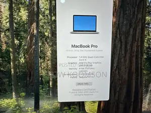 Laptop Apple MacBook Pro 2019 8GB Intel Core i5 SSD 128GB