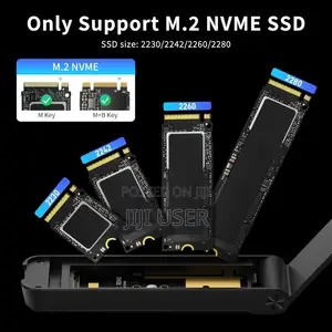 Fideco M210 USB 3.2 Gen2 M.2 NVMe SSD Enclosure 10Gbps New